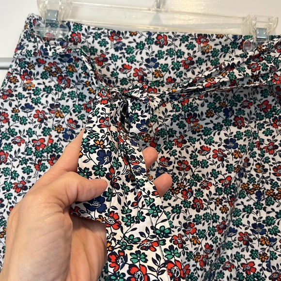 J. Crew High Waist Red and Blue Shorts size 0. - Picture 5 of 7